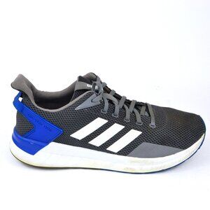 Adidas Questar Ride Men's Size 12 Gray & White Athletic Running Sneakers